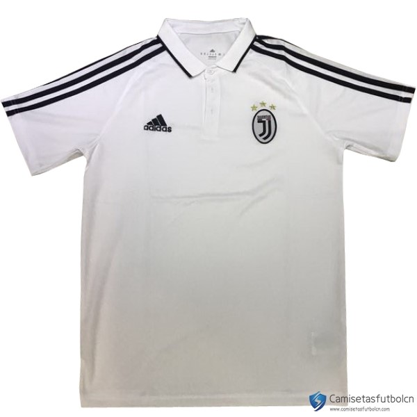 Polo Juventus 2017-18 Blanco Negro